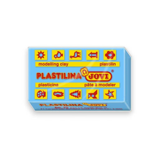 Picture of JOVI PLASTILINA BLOCK 50GR - LIGHT BLUE